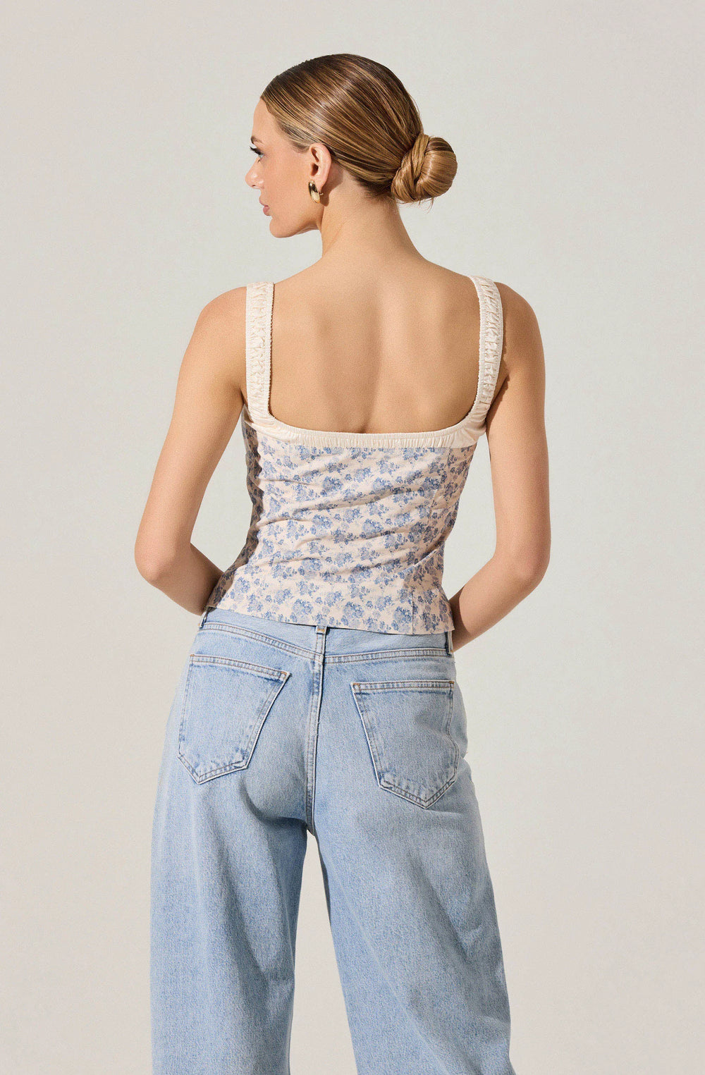 Blue floral