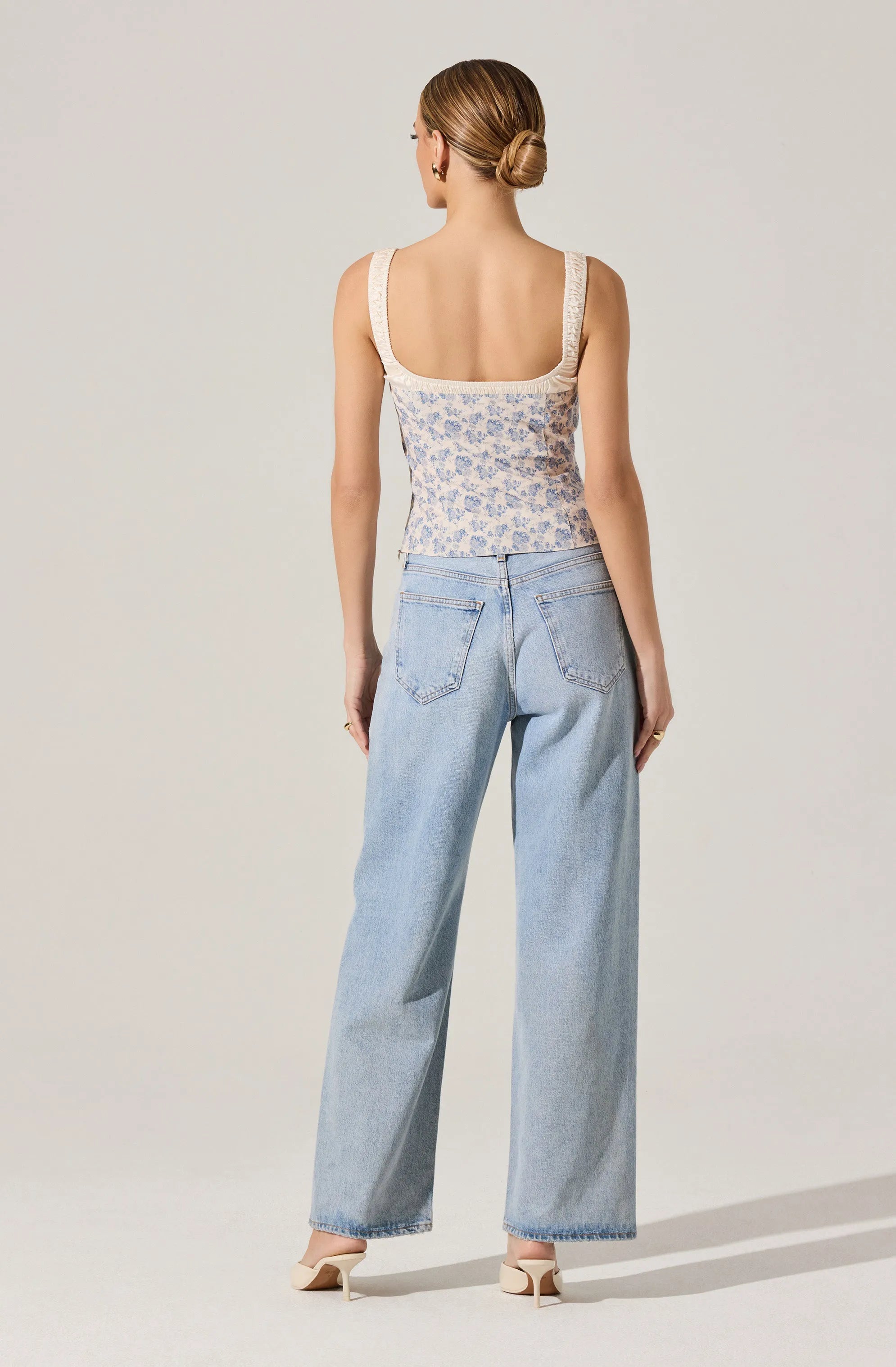 Blue floral