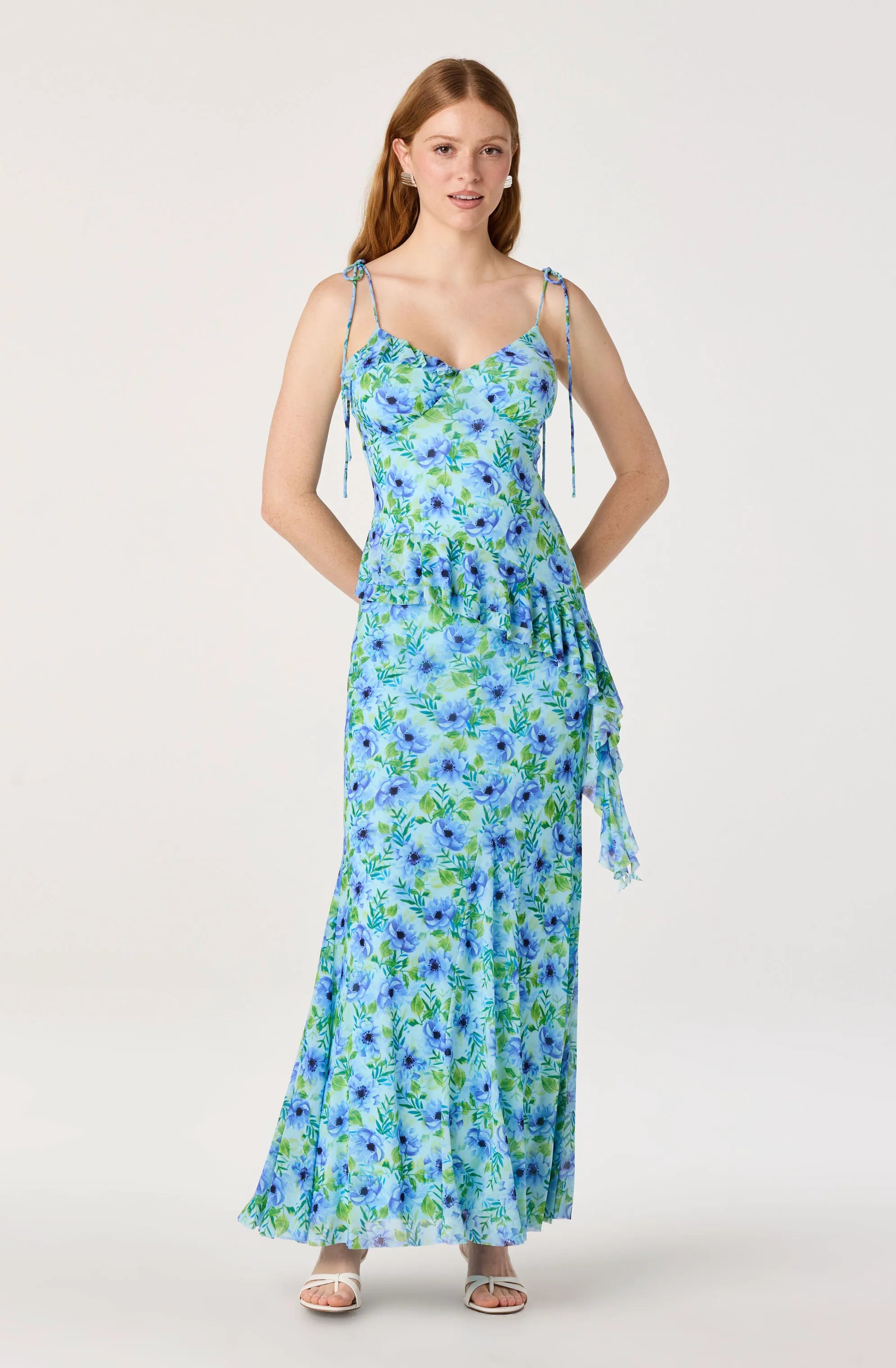 Blue floral