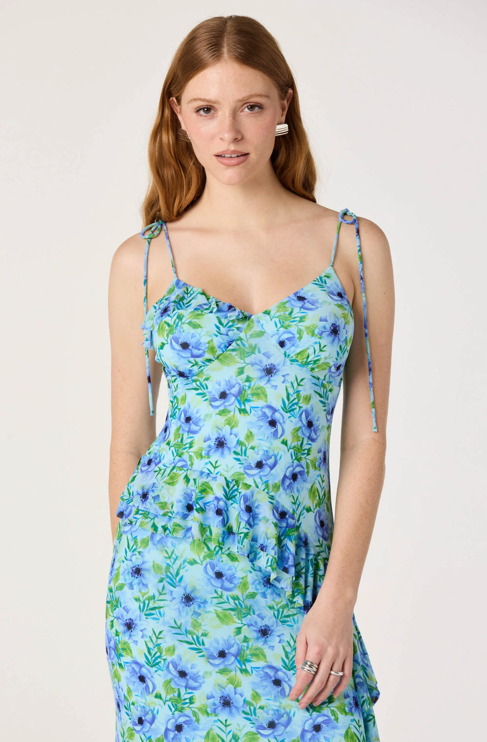 Blue floral