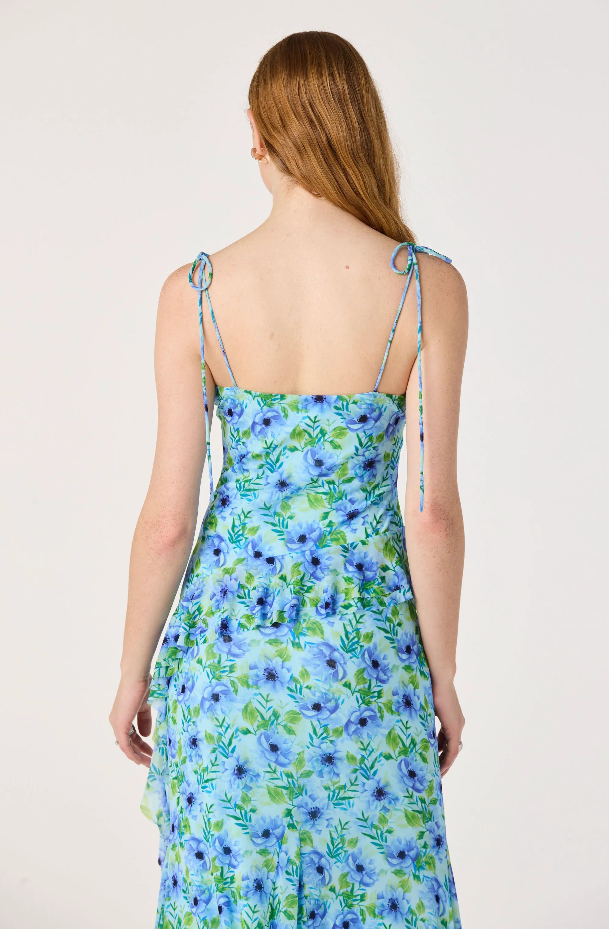 Blue floral