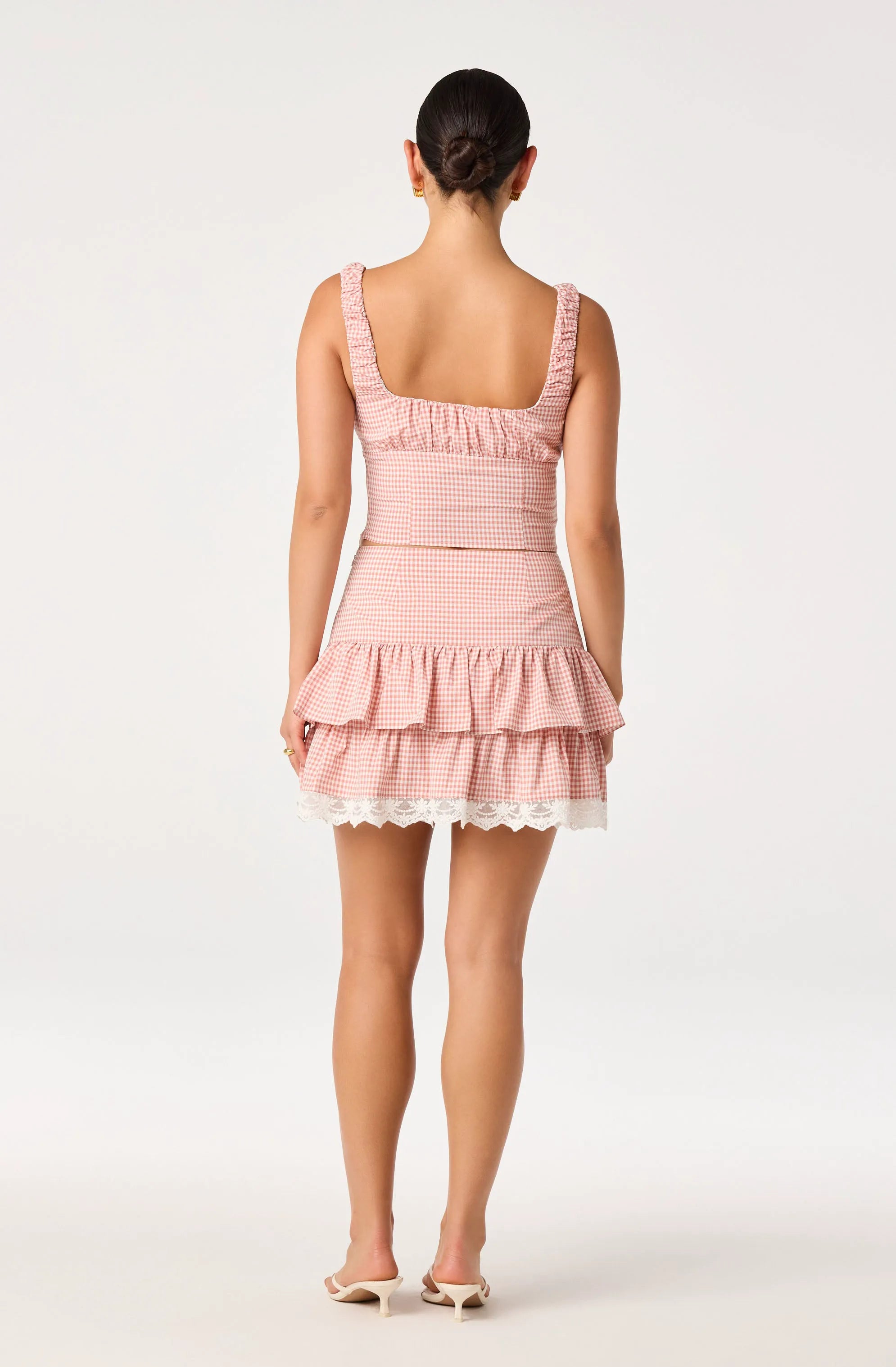 Pink gingham