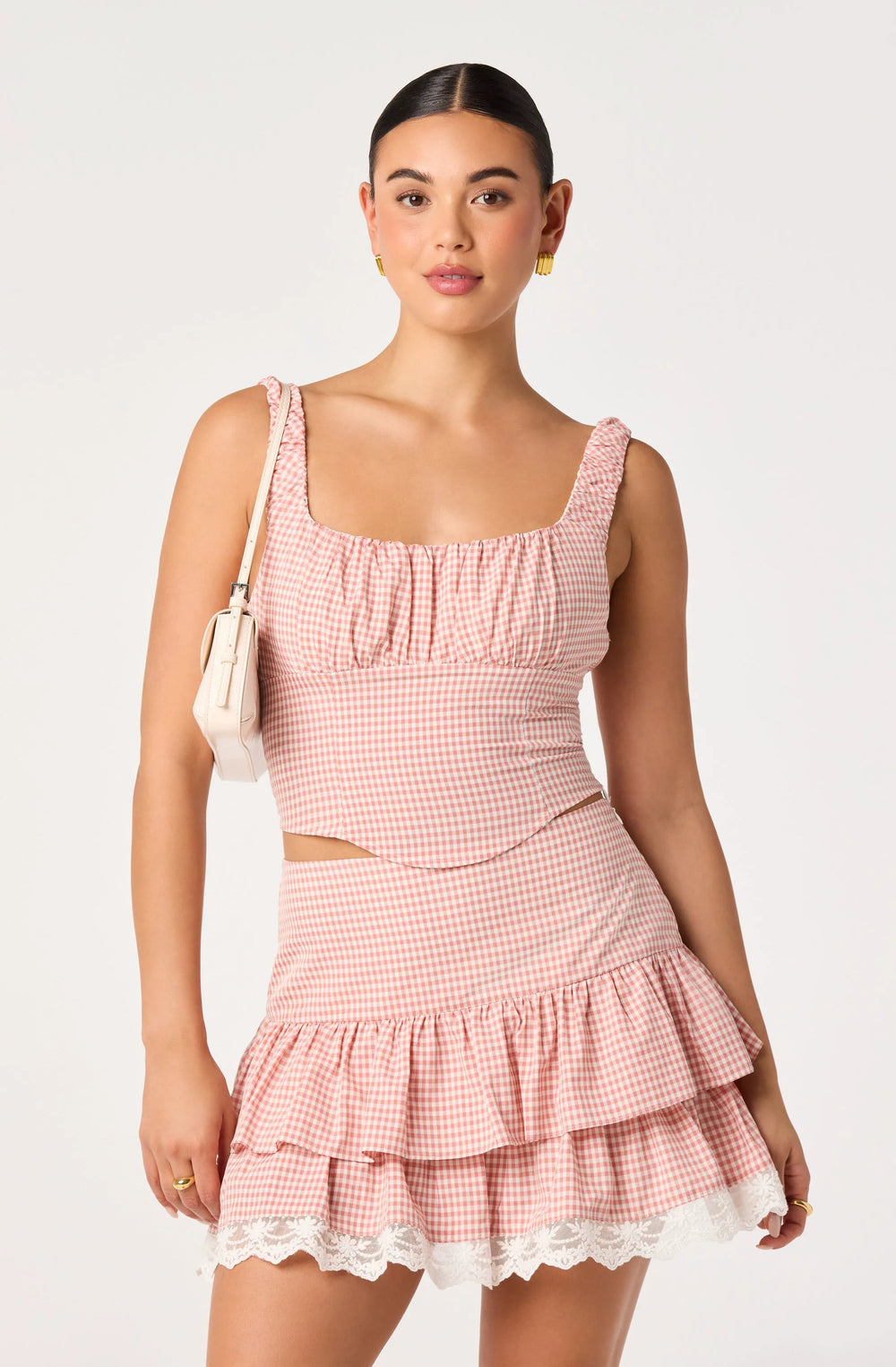 Pink gingham