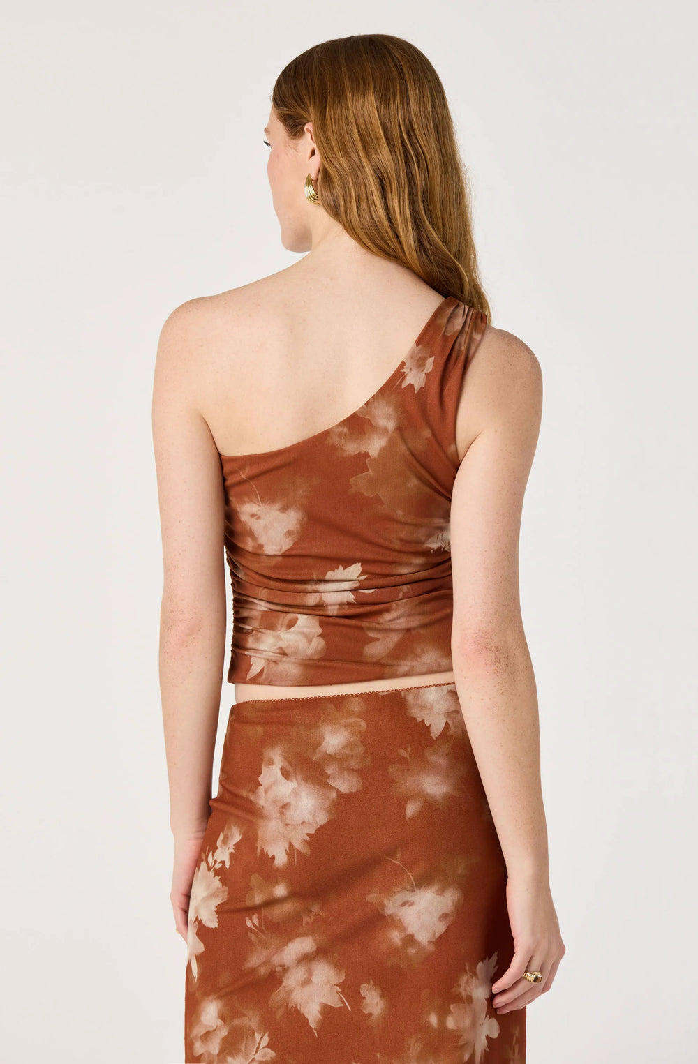Brown floral