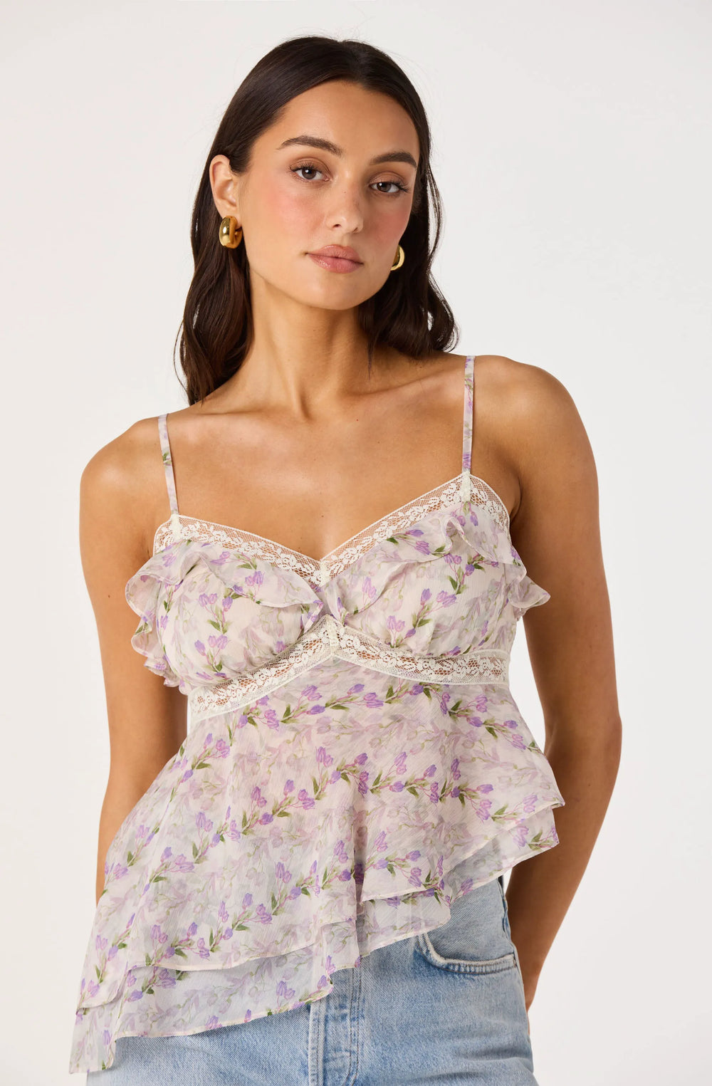 Purple floral