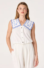 White blue