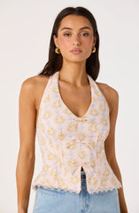 Blush multi floral