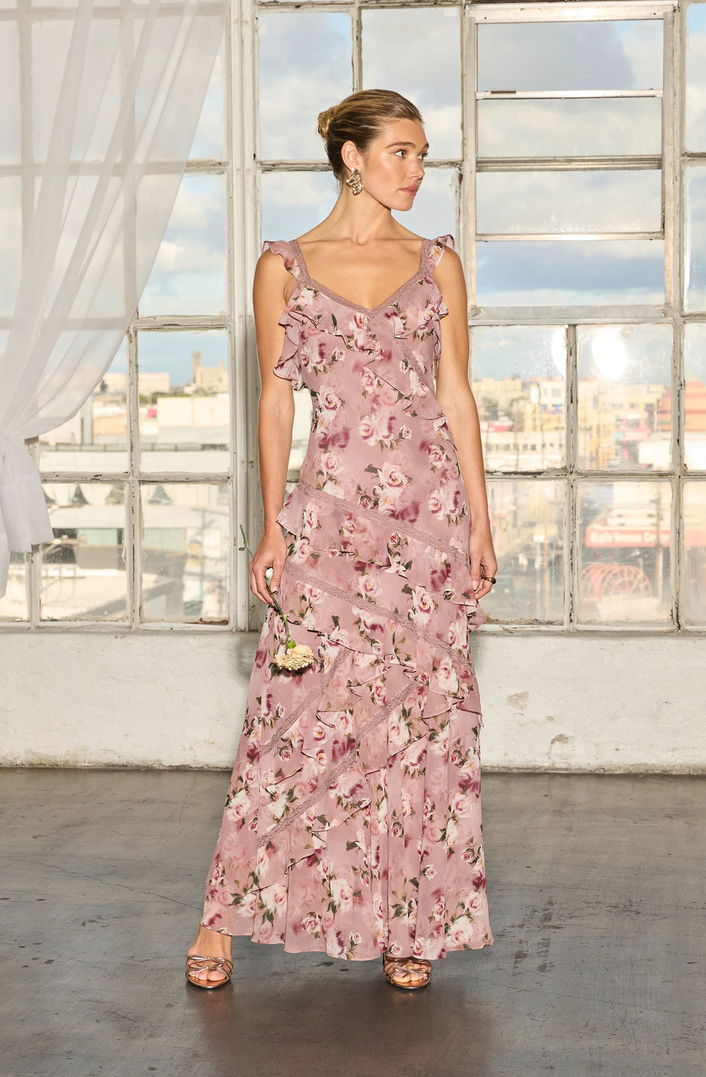 Mauve floral